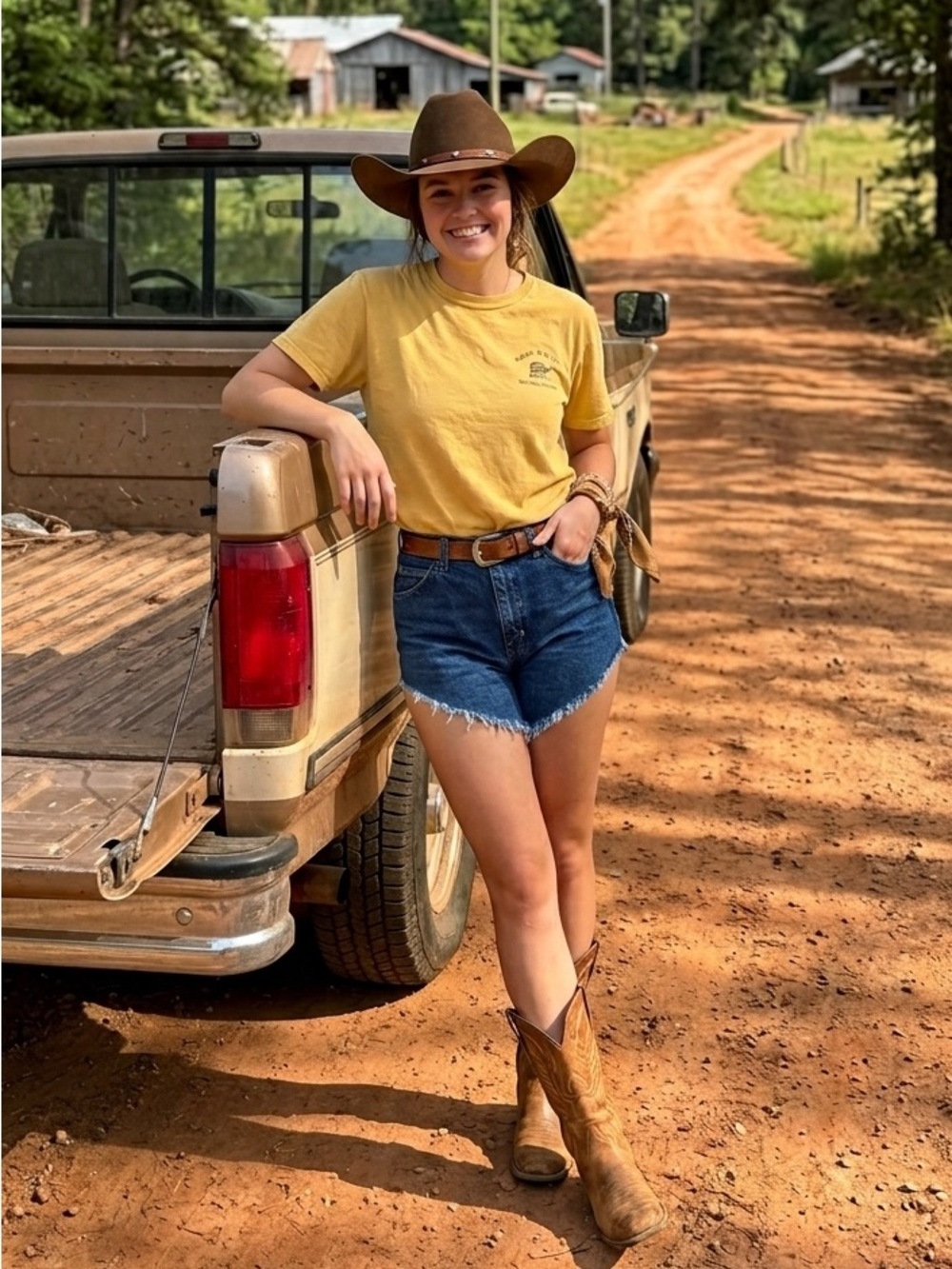 Wrangler JEAN CUTOFF SHORTS 9/25"